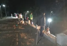 Pembangunan Talud TMMD ke-129 Dikebut hingga Malam
