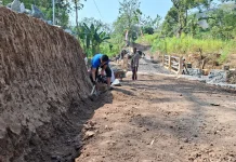 Permudah Akses Warga, TMMD Ke-129 Bangun Jembatan dan Talud Jalan