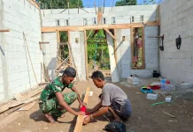 Sang Merah Putih Berkibar di Puncak Molo Sasaran Rehab RTLH