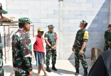 Tim Wasev Mabesad Pastikan Progres TMMD ke-129 Bulu Lor Berjalan Sesuai Target