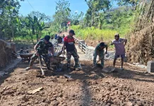 Pembangunan Jembatan Bibis Sasaran Fisik TMMD ke-129 segera Rampung