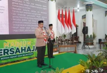 Puluhan Pramuka Madiun Dilepas Ikuti Jambore Nasional XII 2026