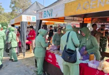 Bazar UMKM dan Pengobatan Gratis Ramaikan Penutupan TMMD ke-129