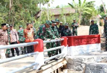 usai Penutupan, Hasil Fisik TMMD ke-129 Bulu Lor Langsung Ditinjau