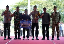 Desa Nogosari Pacitan Raih Juara 1 Tiga Pilar Kamtibmas Tingkat Nasional