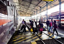 Momen HUT ke-81 Kemerdekaan RI, Stasiun Madiun Layani Puluhan Ribu Penumpang