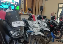 Polres Pacitan Ungkap Kasus Curanmor di Tiga Lokasi, Pelaku Gunakan Kunci T