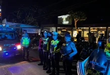 Jaga Kamtibmas Tetap Kondusif, Polres Madiun Gelar Patroli Skala Besar