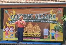 Gerbang Aksara Jadi Panggung Literasi dan Penjaringan Bakat Siswa SDN 01 Pandean