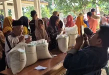 Bulog Ponorogo Salurkan Bantuan Pangan, Warga dapat 30 Kg Beras