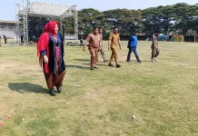 Lisdyarita Cek Kondisi Stadion Batoro Katong Pasca Konser Josjis Fest