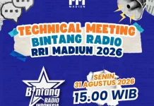 Pendaftaran Bintang Radio 2026 RRI Madiun Ditutup, Simak Tahapan Berikutnya!
