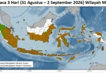 Cuaca Madiun Raya 3 Hari ke Depan Cerah-Cerah Berawan, Pagi Hari Dingin Berkabut.