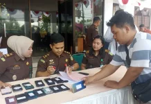 26 Barang Elektronik Rampasan Kejari Kabupaten Madiun Ludes Terjual
