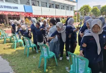 Semarak HUT ke-81 RRI, RRI Madiun Gelar Flash Mob dan Lomba Internal Pegawai