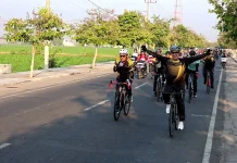 Hari Kelahiran, Bupati Madiun Tetap Kayuh Sepeda menuju Kantor