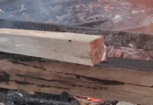 Tempat Usaha Pembuatan Mebel Ludes Terbakar di Padas