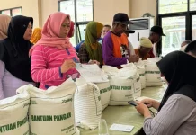 Penyaluran Bantuan Beras di Kabupaten Madiun Capai 44,91 Persen