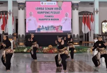 Perkuat Identitas Daerah, Pemkab Madiun Gelar Lomba Senam Jurus Kampung Pesilat