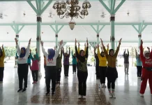 Bupati Madiun Ajak Lansia Tetap Bugar Melalui Senam SBSU