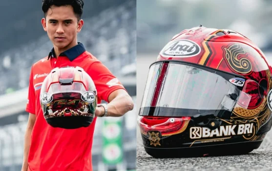 Mario Suryo Aji Tampilkan Batik Magetan di Moto2 2026