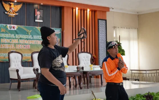 BPBD Kota Madiun Menggelar Edukasi Penanggulangan Bencana dan Animal Rescue