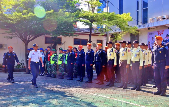 Apel Gelar Pasukan, KAI Daop 7 Madiun Siap Kawal Arus Mudik dan Balik