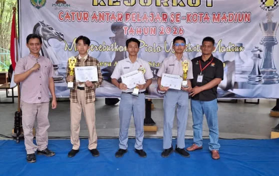 Sejumlah Juara Muncul dari Kejurkot Catur Kota Madiun 2026