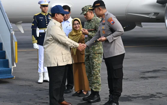 Presiden Prabowo Transit di Magetan Sebelum Kunjungan Kerja ke Nganjuk dan Tuban