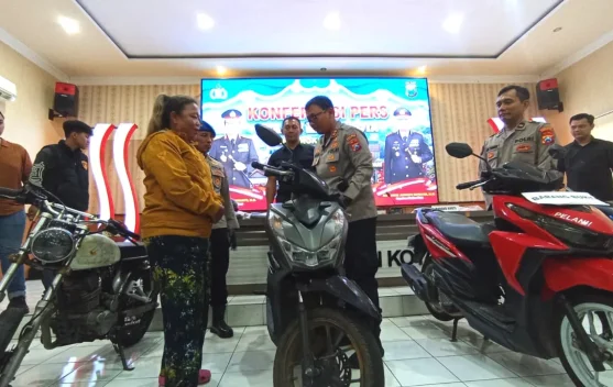 Pelaku Curanmor Dengan Modus Kenalan lewat Medsos Ditangkap Polres Madiun Kota
