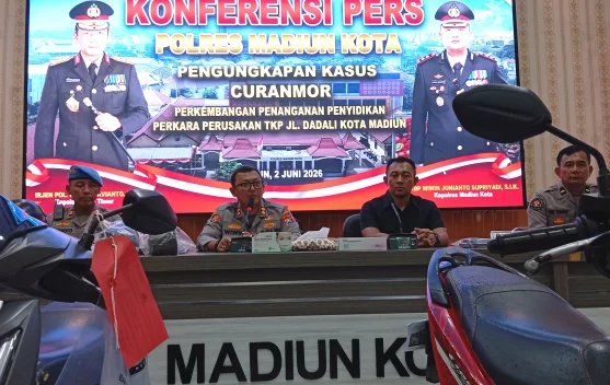 9 Tersangka Perusakan di Jalan Dadali Kota Madiun Terancam Hukuman 5 Tahun Penjara
