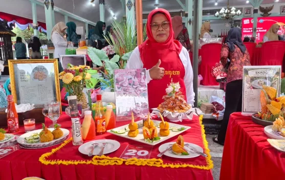 Lomba Menu Kreasi Pedas di Kabupaten Madiun Tampilkan Olahan Pangan Lokal