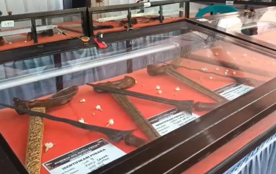 Pameran Pusaka di Acara Gelar Budaya RRI Madiun Pikat Gen Z