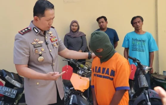 Tim URC Satreskrim Polres Magetan Bekuk Residivis Curanmor dalam 48 Jam