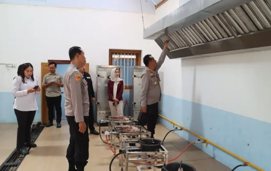 Food Safety Jadi Prioritas, Polres Magetan Cek Dapur MBG Sebelum Beroperasi