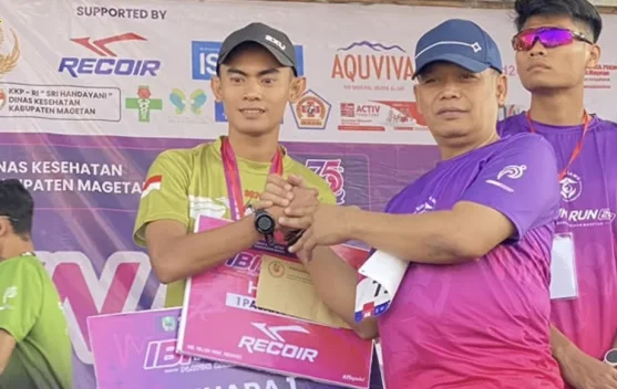 Prajurit Satbravo 90 Pasgat Juarai Nomor 5K IBI Fun Run Magetan 2026