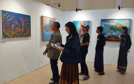 Pancer Art Exhibition #3 Tampilkan 54 Karya Seni di Pacitan