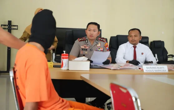 Sebelas Tersangka Kasus Sabu di Magetan Diamankan, Polisi Sita 1,63 Gram