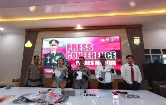 Jajaran Polres Madiun Ungkap Penipuan dan Penggelapan Perhiasan Bermodus Asmara