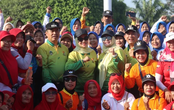 Semarak Merah Putih KORMI Kabupaten Madiun, Bupati Ajak Warga Jaga Kesehatan