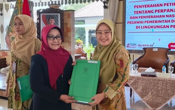 Kinerja Tetap Dievaluasi, 1.109 P3K Paruh Waktu Magetan Terima SK Perpanjangan
