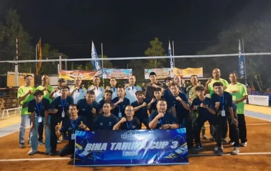 Buka Turnamen Voli Bina Taruna Cup III, Bupati Madiun Dorong Pembinaan Atlet Muda