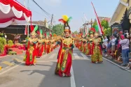 Kirab Budaya Bersih Desa Winongo Tampilkan Kreativitas Tiap RW