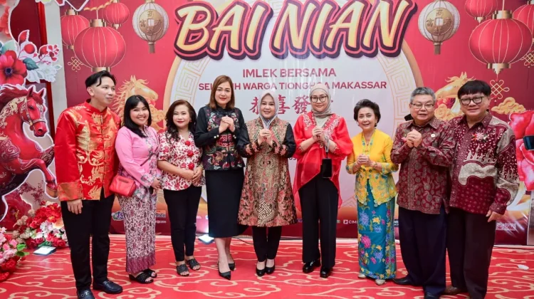 Hadiri Perayaan Imlek, Wagub Sulsel: Perkuat Harmoni dan Kebersamaan