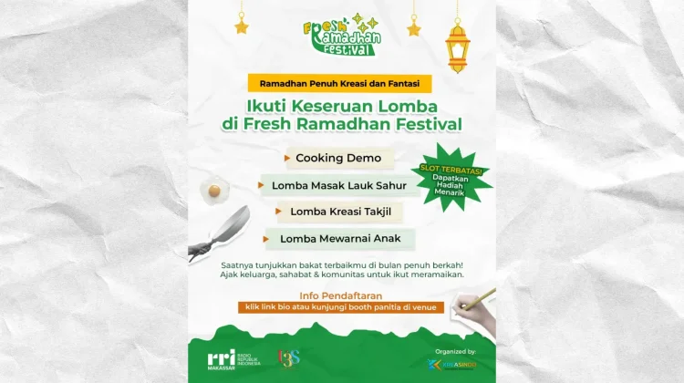 Fresh Ramadhan Festival RRI Hadirkan Ragam Lomba Kreatif