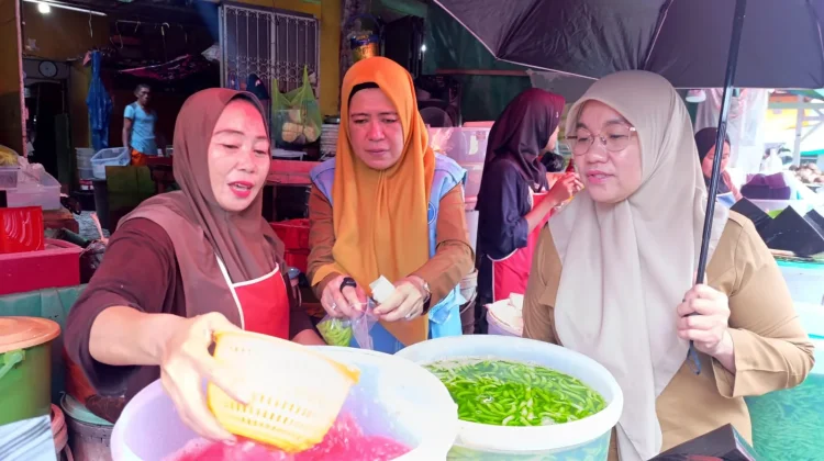 Sidak Tiga Pasar Tradisional, BBPOM dan Dinkes Makassar Pastikan Pangan Aman