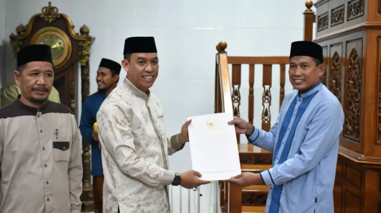 Safari Ramadan Pemkab Sinjai,  Wabup Kunjungi Masjid Darul Mawaddah