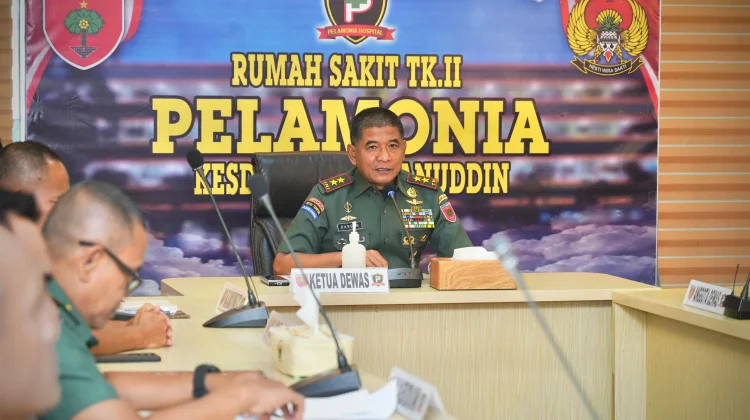 Pangdam XIV/Hasanuddin Dorong RS. Pelamonia Menjadi Layanan Terbaik