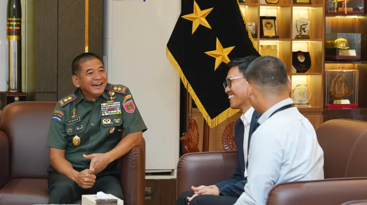 Pangdam XIV/Hasanuddin dan Pimpinan BRI Sungguminasa Memperkuat Kemitraan