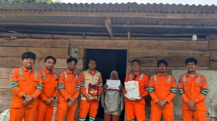 Aksi Sosial Ramadan 1447 H, Tim PDKB PLN Nyalakan Rumah Warga